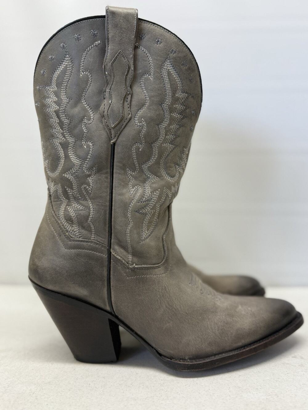 Dan Post DP3705 Stormee Cowgirl Boots Gray Western Rodeo Womens 9 M